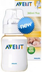 Бутылочка для кормления, Avent (Авент) 260 мл №1 арт. 86010 БПА фри