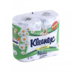 Туалетная бумага, Kleenex (Клинекс) 8 шт Велти ромашка