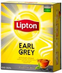 Чай черный, Lipton (Липтон) фильтр-пакет 2 г 100 шт Эрл Грей