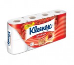 Туалетная бумага, Kleenex (Клинекс) 8 шт Велти клубника