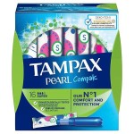 Тампоны, Tampax (Тампакс) №16 компак перл супер с аппликатором