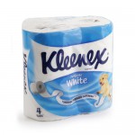 Туалетная бумага, Kleenex (Клинекс) 4 шт Велти белая