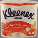 Туалетная бумага, Kleenex (Клинекс) 4 шт сочная клубника