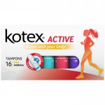 Тампоны, Kotex (Котекс) №16 актив нормал