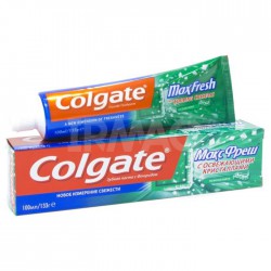 Зубная паста, Colgate (Колгейт) 100 мл макс фреш нежная мята