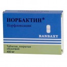 Норбактин, табл. п/о пленочной 400 мг №20